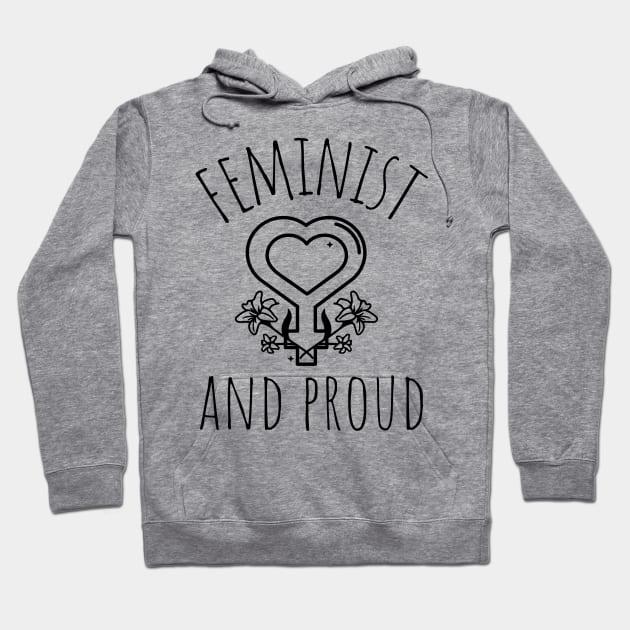 feminist and proud Hoodie by juinwonderland 41